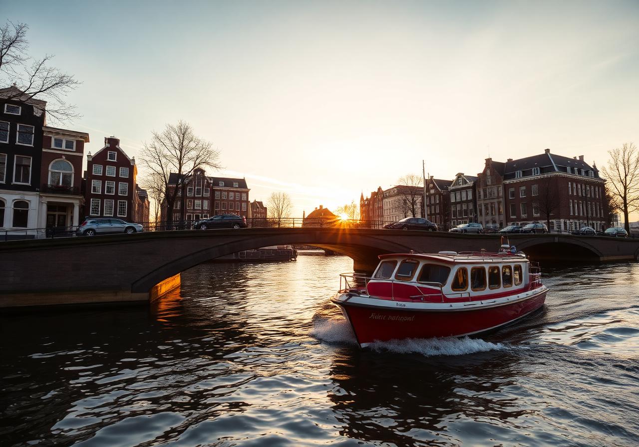 Sunset Canal Cruise with Drinks